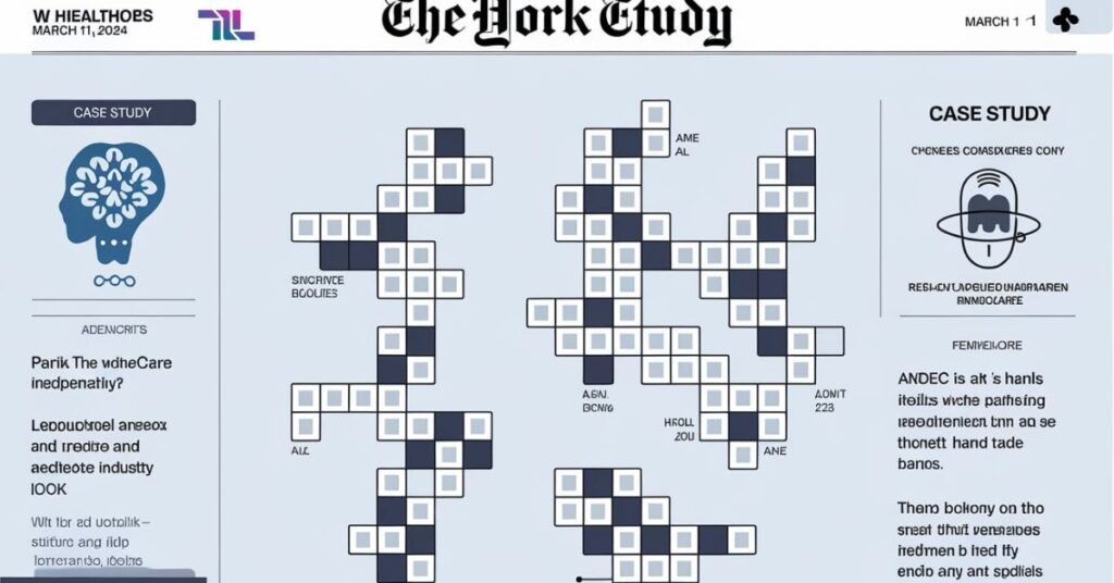 Case Study NYT Mini Crossword, March 11, 2024