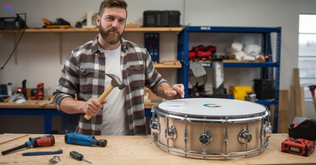 Tools And Materials Needed For A Google Table Drum Base