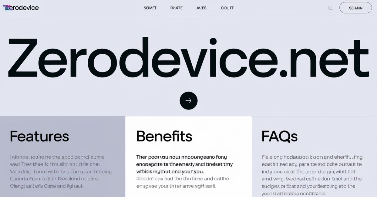 Zerodevicenet Features, Benefits, And FAQs Explained